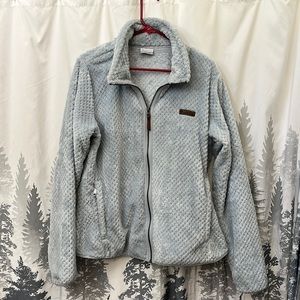 Columbia Fireside Fleece Sherpa Full Zip jacket XL womens